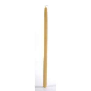 Yellow Beeswax Candle for Yom Kipur   extra Long