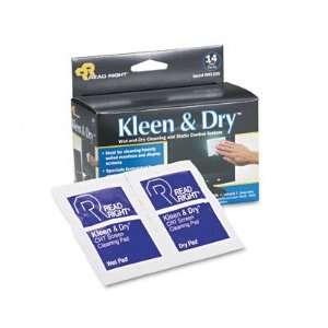  Read Right Kleen Dry Wet/Dry Wipes REARR1205 Everything 