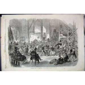  1868 Pantomime Lyceum Theatre Children Antique Print
