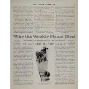   Henry Lewis N. C. Wyeth   Original Print Article