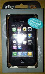 Ifrogz Black Silicone Sleeve (case) iPhone 3G, NEW  