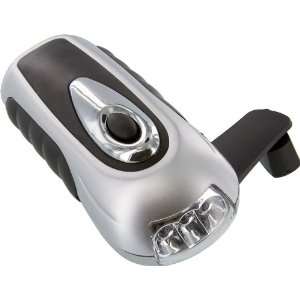  SE 3 LED Rechargeable Hand Crank Dynamo Flashlight: Home 
