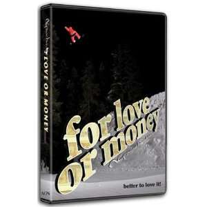  4 Love or Money Snowboard DVD