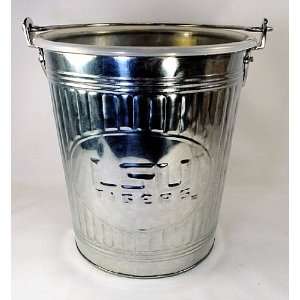    LSU Tigers Metal Ice Bucket with Plastic Liner: Home & Kitchen