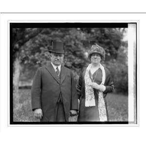  Historic Print (L) Gov. & Mrs. Chas. A. Templeton, 5/9/24 