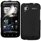 Black Hard Case +LCD Screen Protector Bundle For T Mobile HTC 