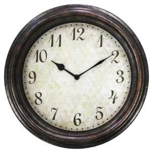   MCS Antique Bronze 14 Inch Wall Clock, Tuscan Design: Home & Kitchen