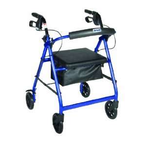  Drive Medical Rollator with Fold Up and Removable Back 