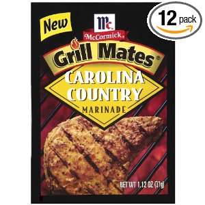 Grill Mates Carolina Country Marinade, 1.12 Ounce (Pack of 12)