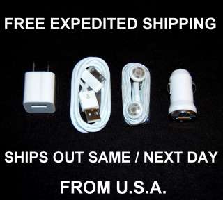 pc set Wholesale lot USB★Wall★car Charger★sync cable 