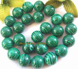 round smooth green malachite loose Beads 16 4mm 6mm 8mm 10mm 12mm 