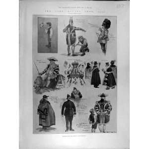  1902 Lord MayorS Show Humours Civil Pageant Sketches 