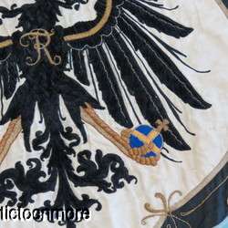   GERMAN PRUSSIAN STANDARD FLAG EAGLE BULLION IRON CROSS OAK LVS  