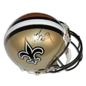 Marques Colston Autographed New Orleans Saints Proline Helmet 