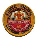 1960 National Jamboree POCKET Patch   Boy Scout / BSA
