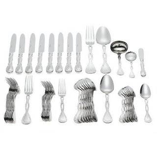 Ricci Regale Polished 45 Piece Stainless Steel Flatware Set, Service 
