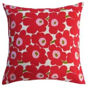  Marimekko Pillow   Mini Unikko Red (Insert Sold Separately 