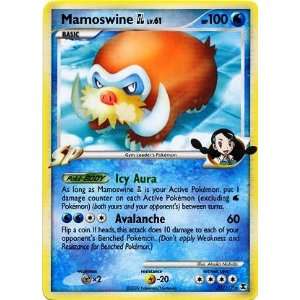   Rising Rivals Single Card Mamoswine GL #27 Rare [Toy]: Toys & Games