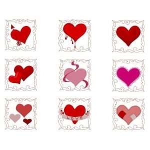 Heart Frames Embroidery Designs on a Multi Format CD   StitchClix 