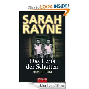 Das Haus der Schatten: Mystery Thriller (German Edition): Sarah Rayne 