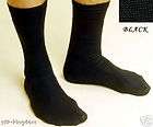 12 Pairs Silk Mens Mid Calf Dress Socks    Size Medium