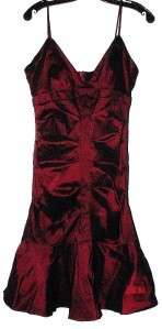 New Xscape Joanna Chen Red Party Dress 10 Cocktail $159  