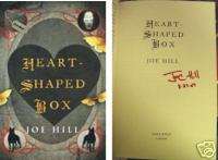 Heart Shaped Box UK signed Joe Hill 1st Ed 1st Print  