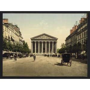  The Madeleine, and rue Royale, Paris, France,c1895