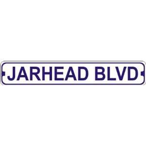  Jarhead Boulevard Novelty Metal Street Sign
