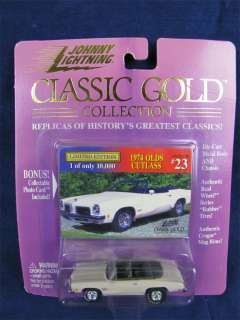 Johnny Lightning 1974 Olds Cutlass Diecast Toy Car  