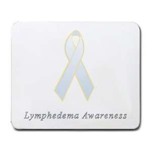  Lymphedema Awareness Ribbon Mouse Pad