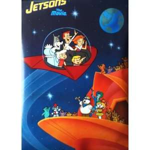 JETSONS The Movie Mint Sealed HANNA BARBERA Poster (Large Size 23 x 