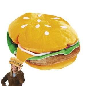  Hamburger Hat   Hats & Novelty Hats: Health & Personal 