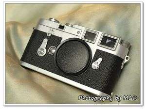 Leica M3 Rangefinder Camera Body SS Single stroke Glass pressure plate 