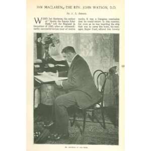    1899 Author Ian Maclaren Reverend John Watson 