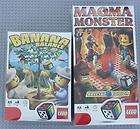 LEGO BANANA BALANCE GAME 3853 & MAGMA MONSTER GAME 3847 BUNDLE