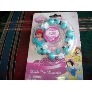   Princess Ariel The Little Mermaid Light Up Bracelet: Toys & Games