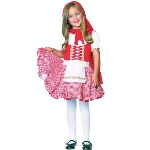  Lil Miss Red Costume Child Small 4 6: Toys & Games