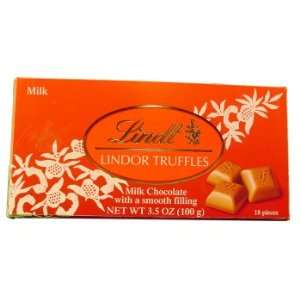 Lindt Lindor Truffles Swiss Milk Chocolate with Smooth Filling 3.5 Oz 