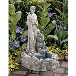   29 St. Francis Christian Sculpture Statue Fountain