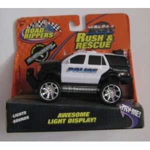  Rush & Rescue Lights & Sound Police Car: Toys & Games