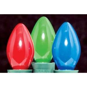   Candelabra Base Light Bulb [Set of 25] Color: Green: Home Improvement