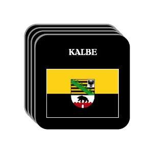  Saxony Anhalt   KALBE Set of 4 Mini Mousepad Coasters 