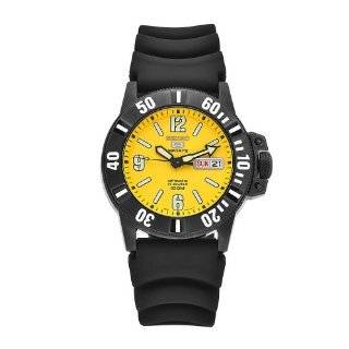   Mens SKZ251K2 5 Sports Automatic Yellow Dial Black Rubber Diver Watch