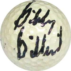  Gilby Gilbert Autographed/Hand Signed Golf Ball: Sports 