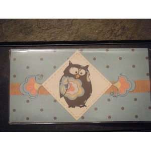  Owl Paper Piecing Checkbook Cover 