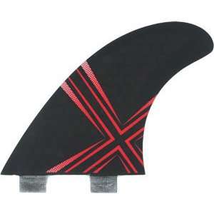  Kinetik Racing Andy Irons Ultra Core FCS Black/Red Fin 