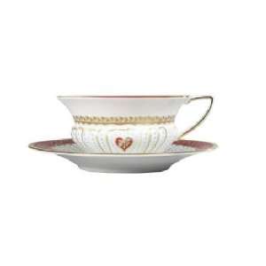  Wedgwood Queen Of Hearts Cups & Saucers: Kitchen & Dining