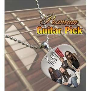  KORN Premium Guitar Pick Necklace: Musical Instruments
