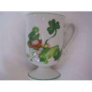  Irish St. Patricks Day Porcelain Cup ; May the Road Rise 